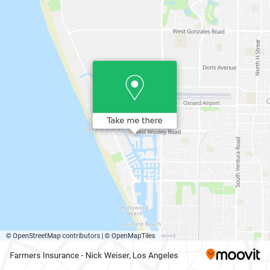 Farmers Insurance - Nick Weiser map