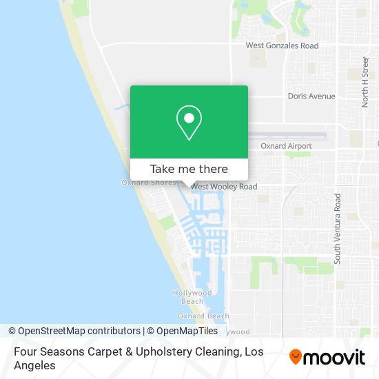 Four Seasons Carpet & Upholstery Cleaning map