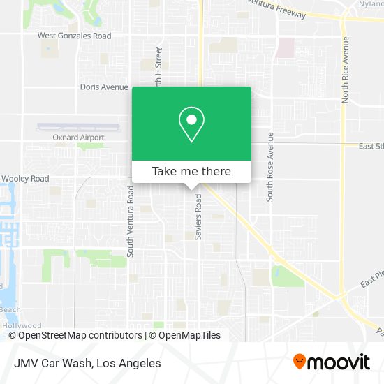 JMV Car Wash map