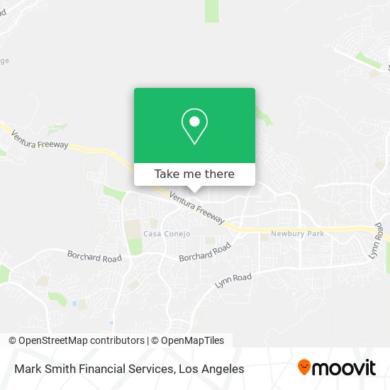 Mapa de Mark Smith Financial Services