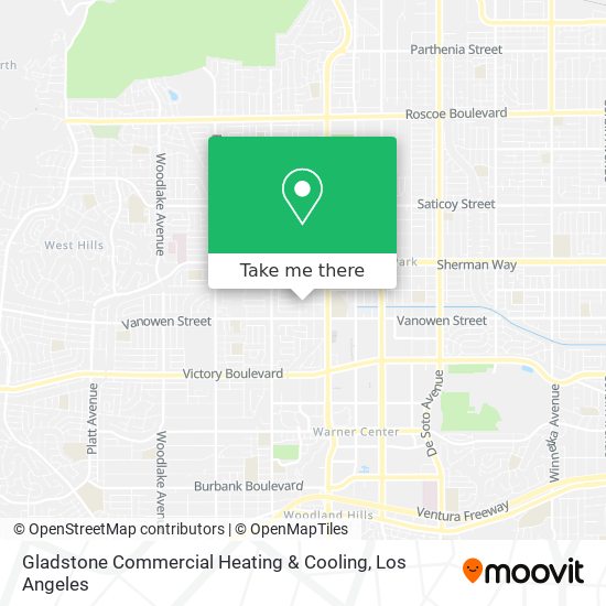 Gladstone Commercial Heating & Cooling map