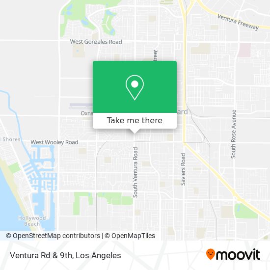 Ventura Rd & 9th map