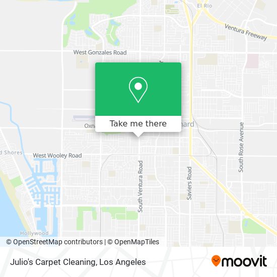 Julio's Carpet Cleaning map