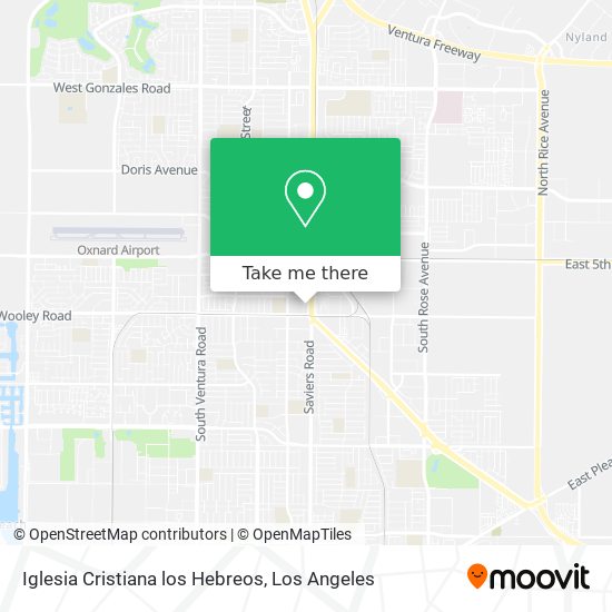 Iglesia Cristiana los Hebreos map