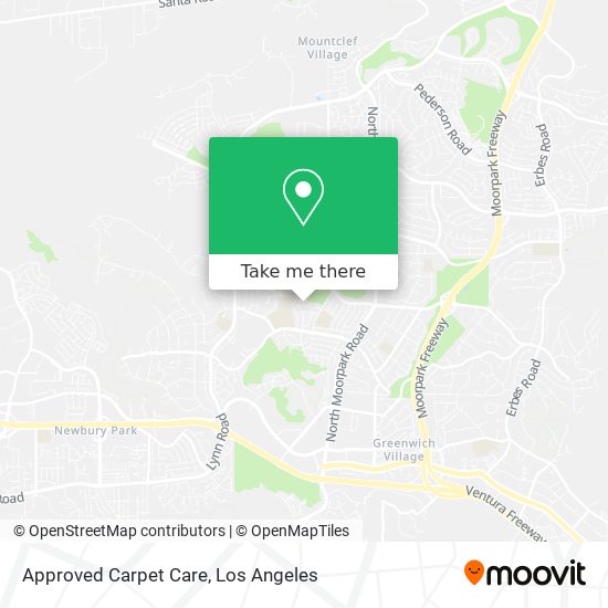 Approved Carpet Care map