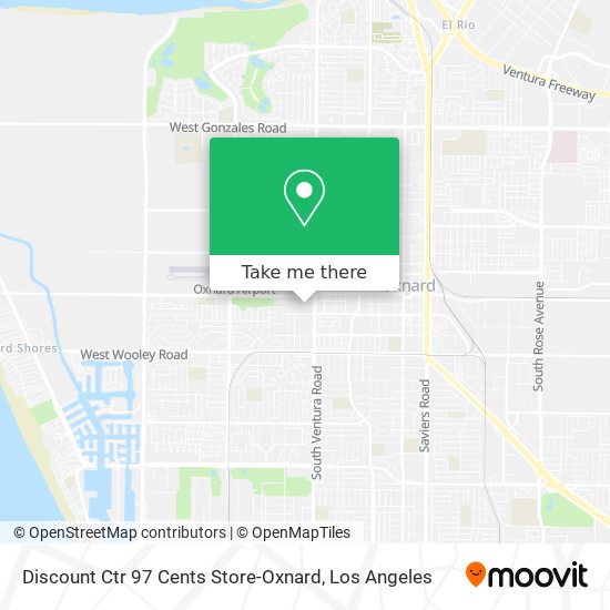 Discount Ctr 97 Cents Store-Oxnard map