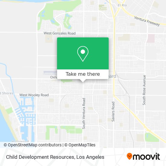 Child Development Resources map