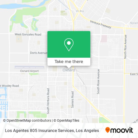 Los Agentes 805 Insurance Services map