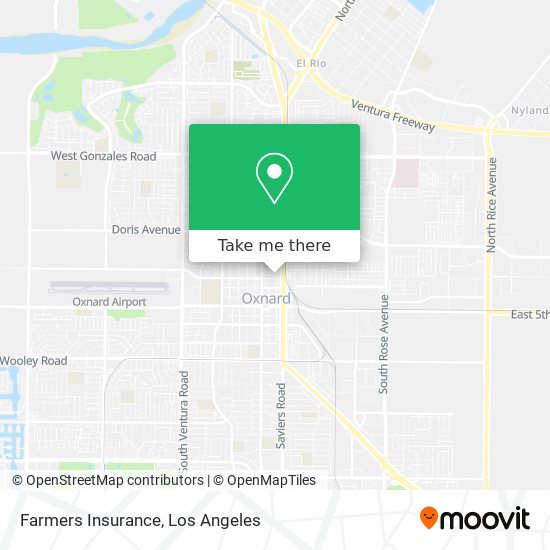 Farmers Insurance map