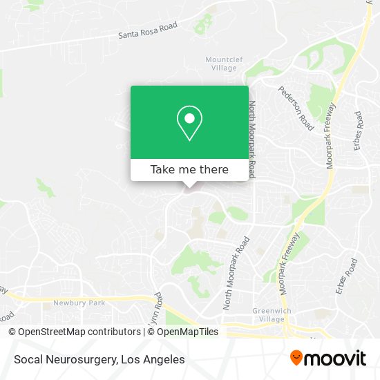 Socal Neurosurgery map