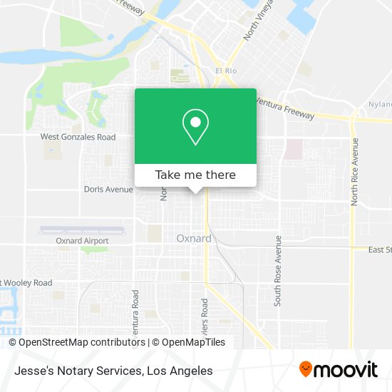 Jesse's Notary Services map