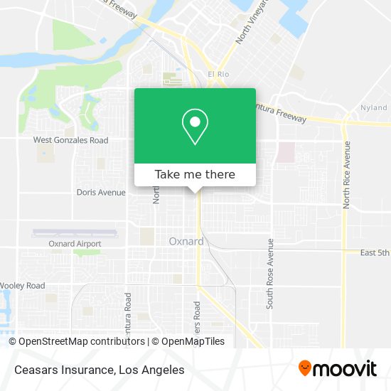 Ceasars Insurance map