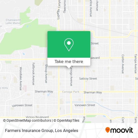 Farmers Insurance Group map