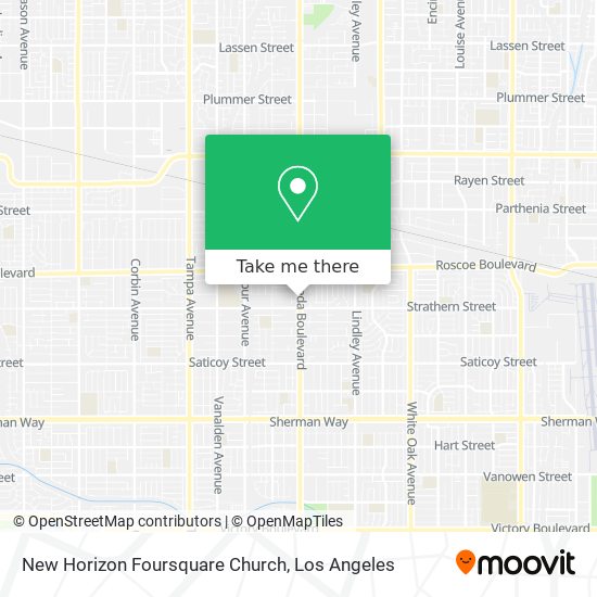 New Horizon Foursquare Church map