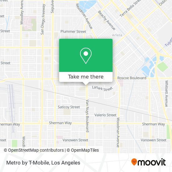 Metro by T-Mobile map