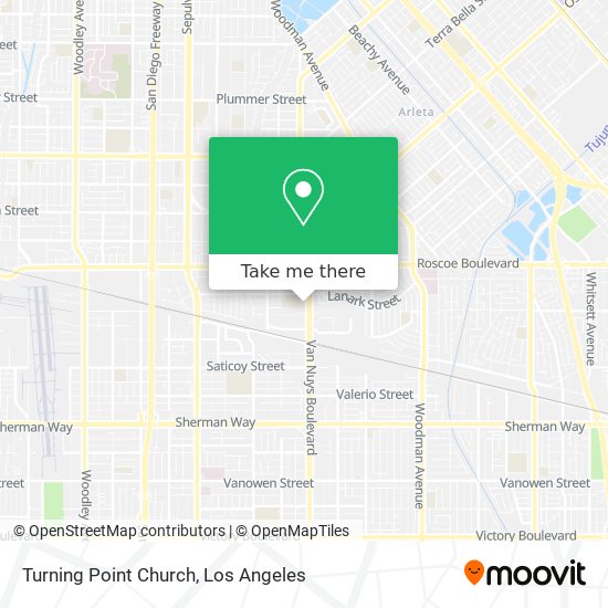 Turning Point Church map