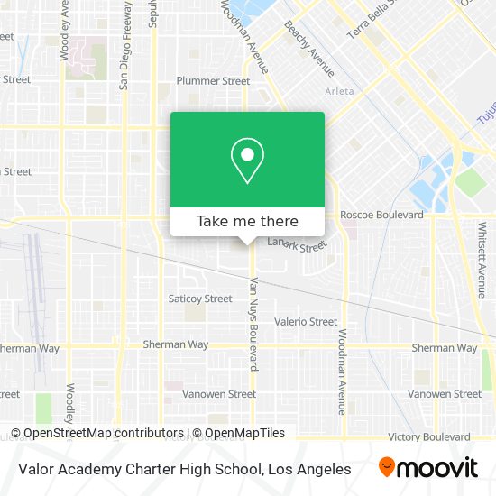 Mapa de Valor Academy Charter High School