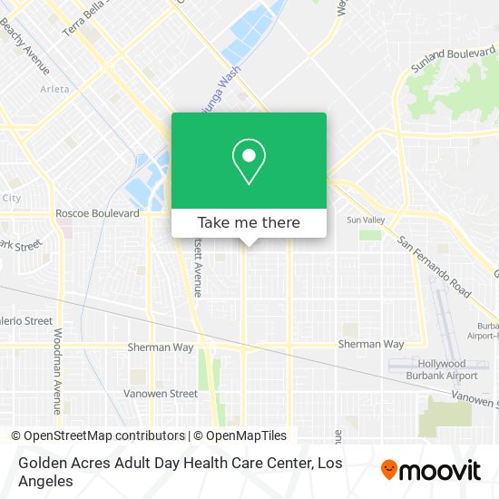 Golden Acres Adult Day Health Care Center map