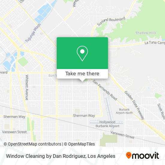 Mapa de Window Cleaning by Dan Rodriguez