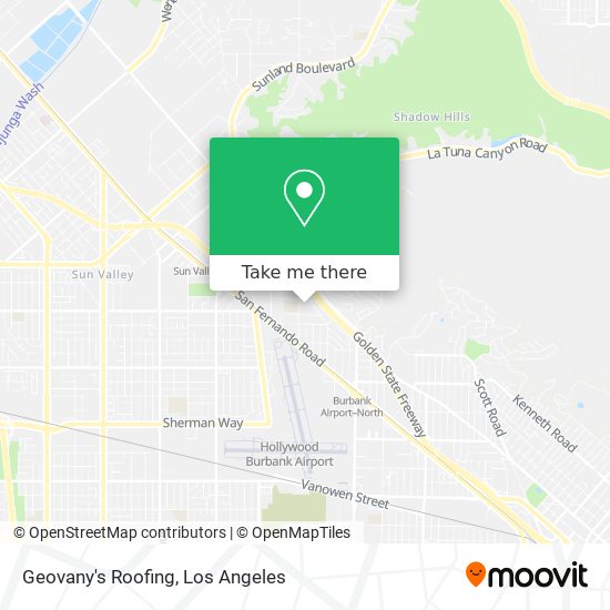 Mapa de Geovany's Roofing