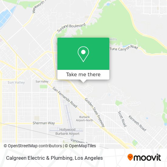 Calgreen Electric & Plumbing map