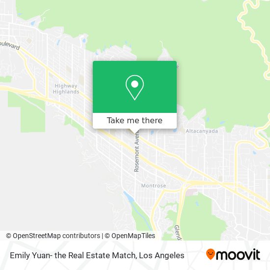 Mapa de Emily Yuan- the Real Estate Match