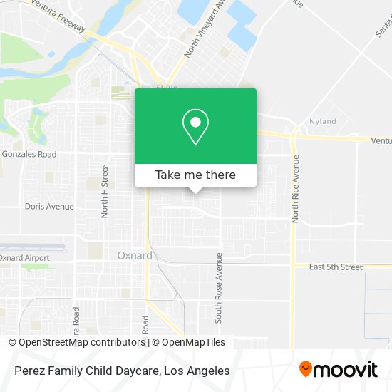 Perez Family Child Daycare map