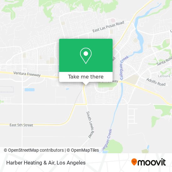 Harber Heating & Air map