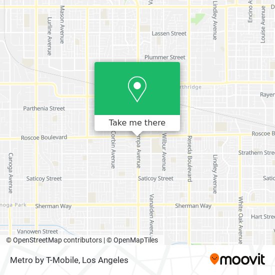 Metro by T-Mobile map