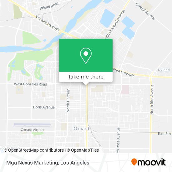 Mga Nexus Marketing map