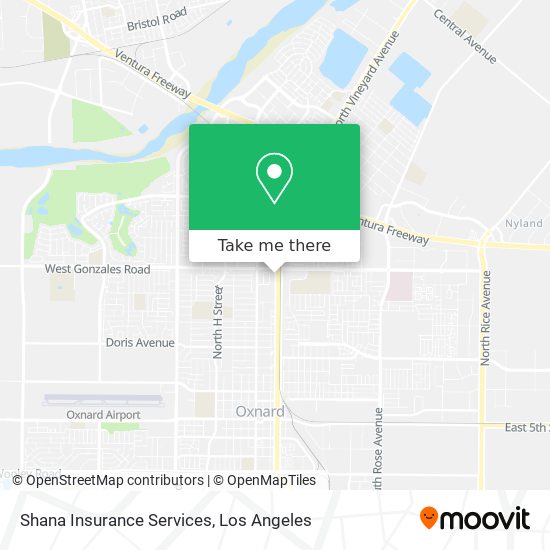 Shana Insurance Services map