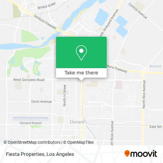 Fiesta Properties map