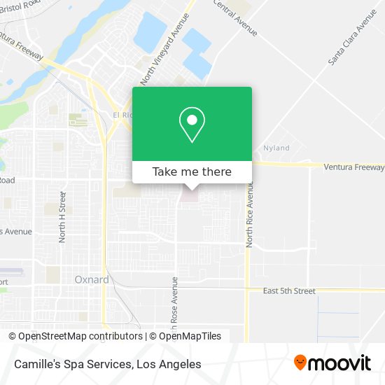 Mapa de Camille's Spa Services