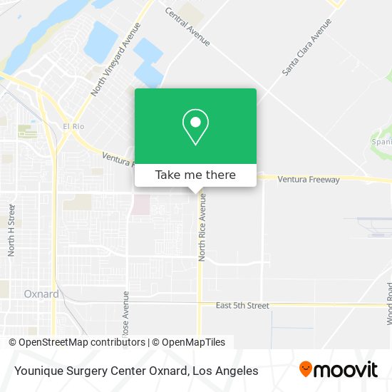 Younique Surgery Center Oxnard map