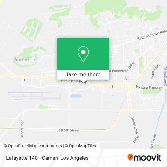 Lafayette 148 - Camari map
