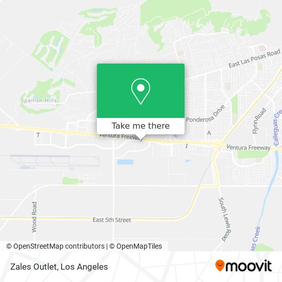 Zales Outlet map