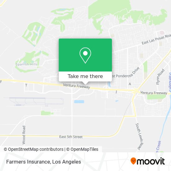 Farmers Insurance map