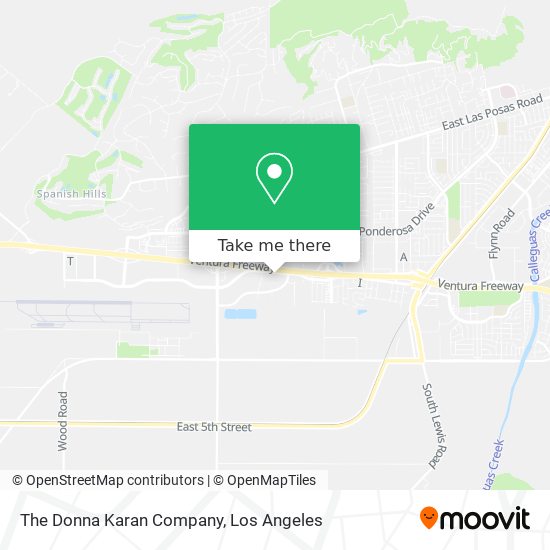 Mapa de The Donna Karan Company