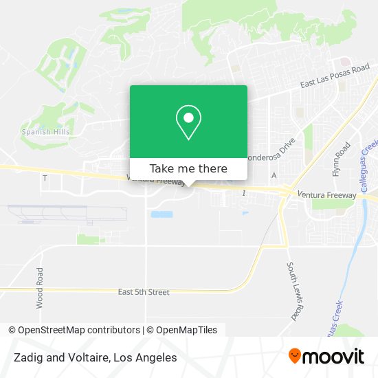 Zadig and Voltaire map