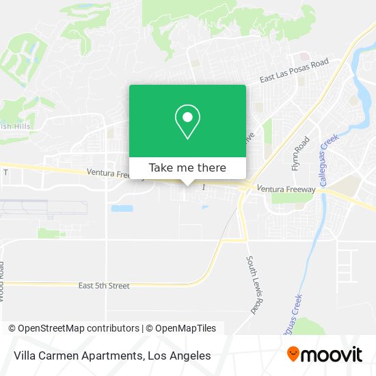 Villa Carmen Apartments map