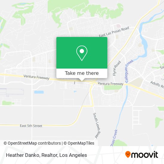 Heather Danko, Realtor map