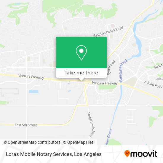 Mapa de Lora's Mobile Notary Services