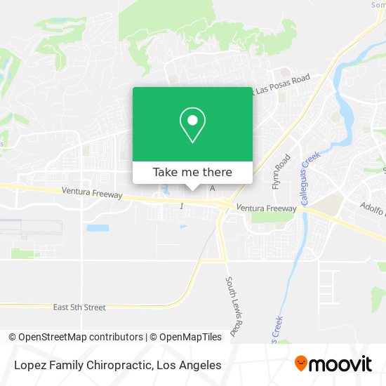 Lopez Family Chiropractic map