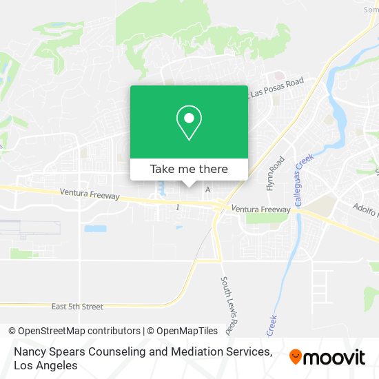 Mapa de Nancy Spears Counseling and Mediation Services