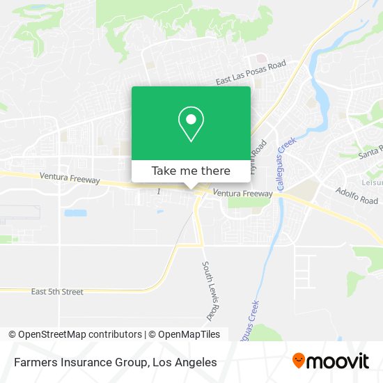 Farmers Insurance Group map