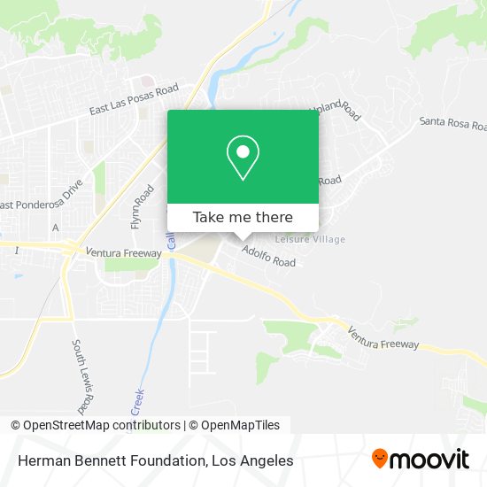 Mapa de Herman Bennett Foundation