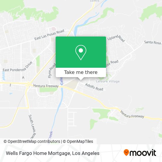 Wells Fargo Home Mortgage map