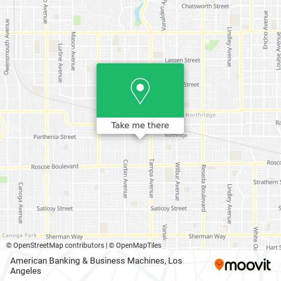 American Banking & Business Machines map