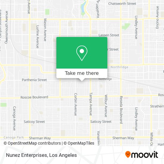 Nunez Enterprises map