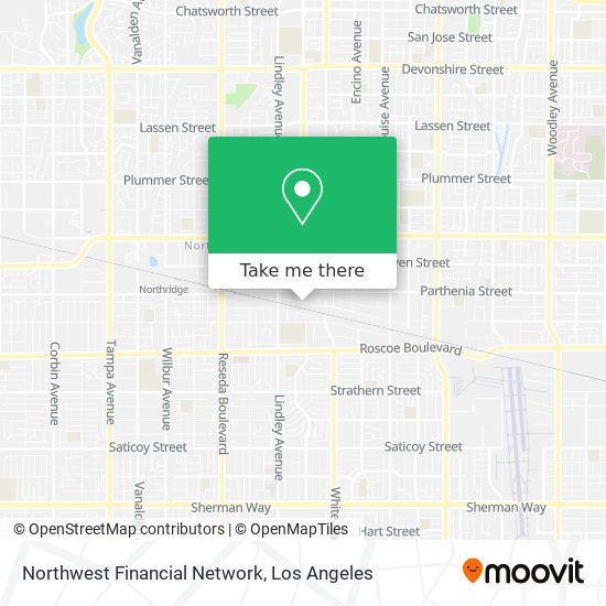 Mapa de Northwest Financial Network